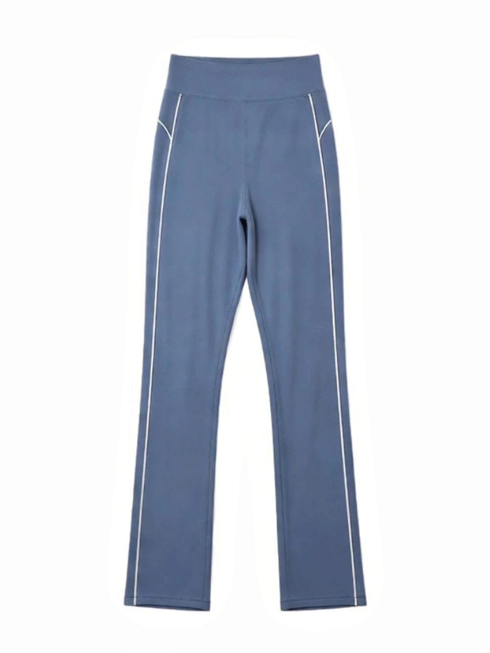 GARAGE Women's Flare Leggings in Blue Size Small